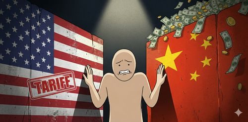 때린 쪽이 아니라 맞은 쪽이 돈을 벌었다