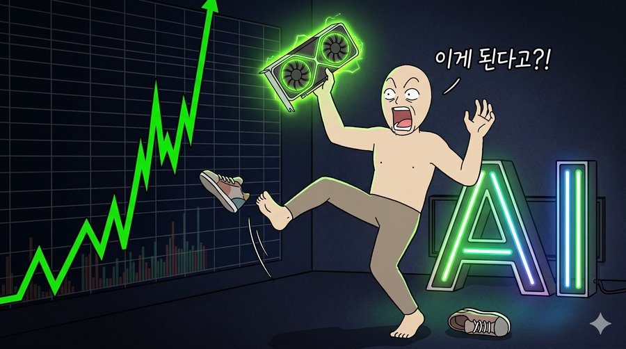 2026 밈 주식 — GPU 팔겠다는 한 마디에 700% 폭등한 회사