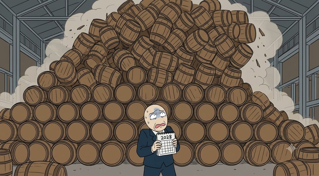 은행이 술통을 담보로 돈을 빌려줬음 — 버번 배럴 사태