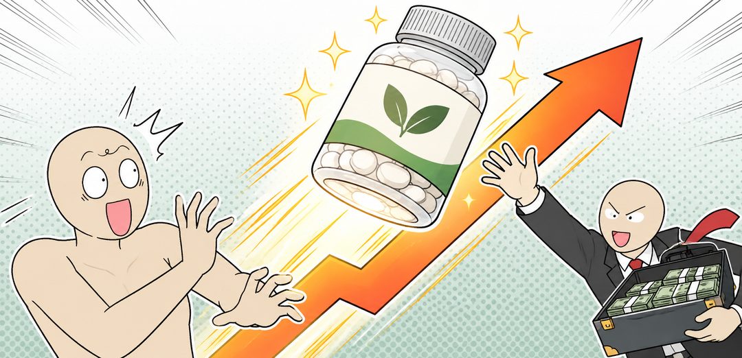 영양제 회사 몸값, 3년 만에 5.6배 · 순살카드뉴스