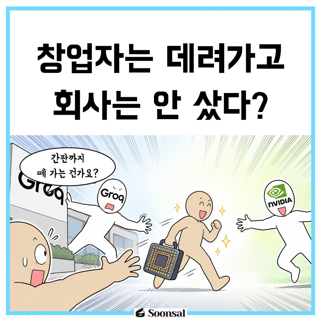 그록과 엔비디아의 기술·인력 계약