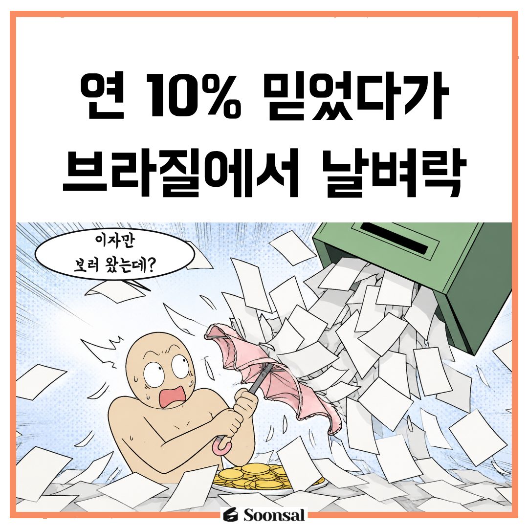브라질 대선 뒤 시장 급락과 한국의 국채 투자