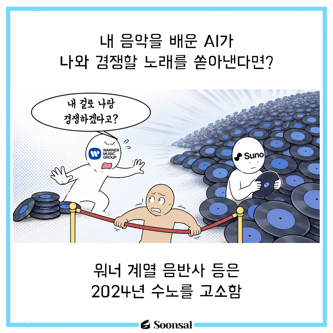 수노와 워너의 AI 음악 제휴
